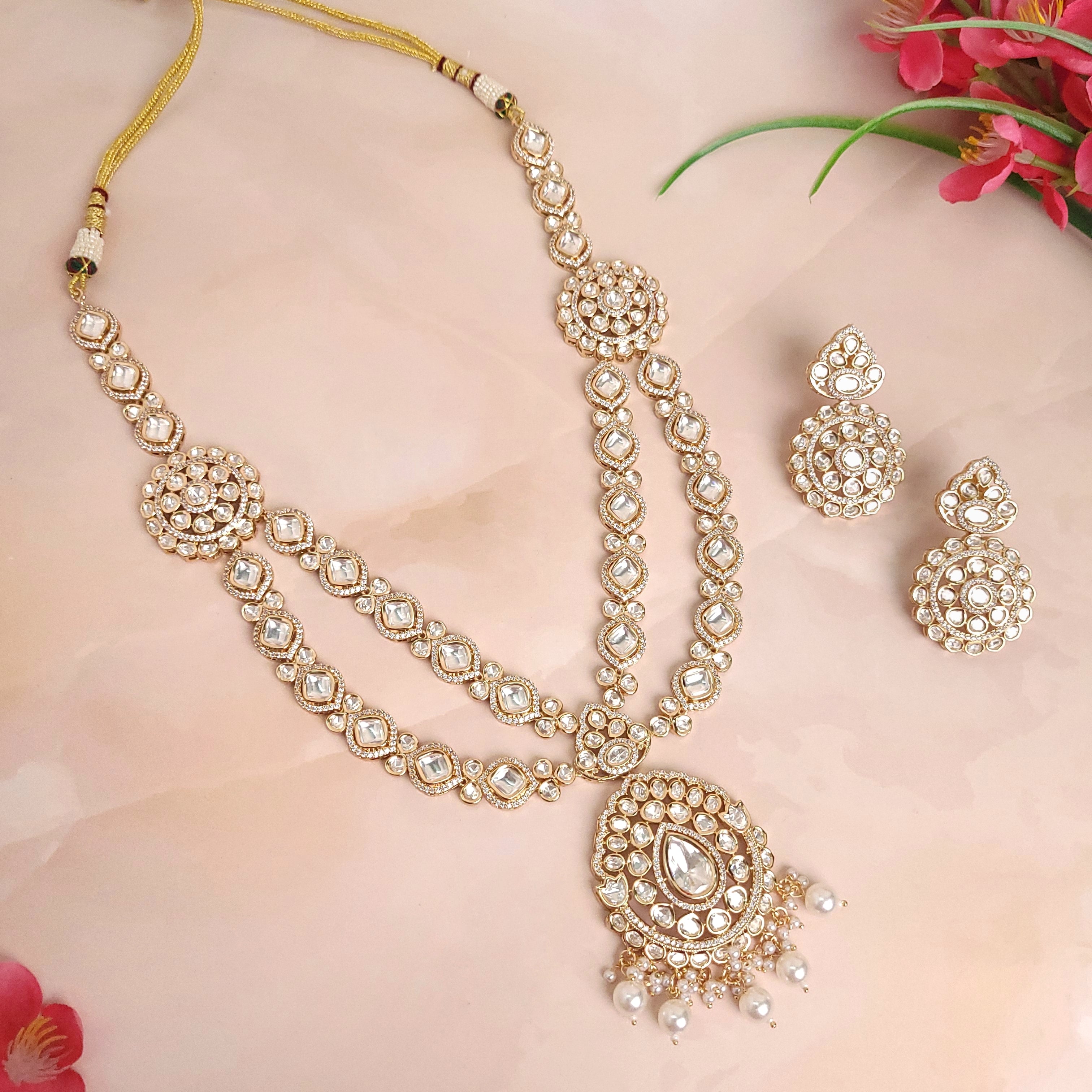 Kundan Jewelry Set For Wedding - Royal Bridal Collection