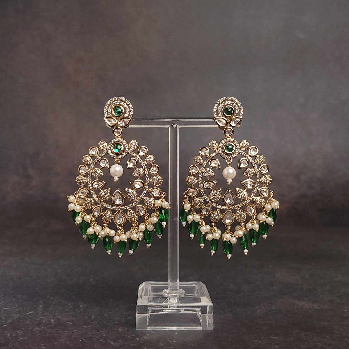 Chandbali Jhumka - Traditional Design - Ideal for Festivals