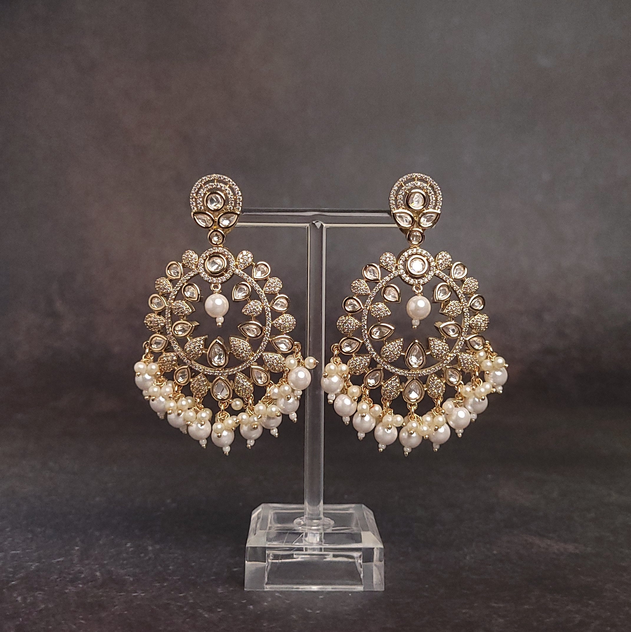 Chandbali Jhumka - Traditional Design - Ideal for Festivals