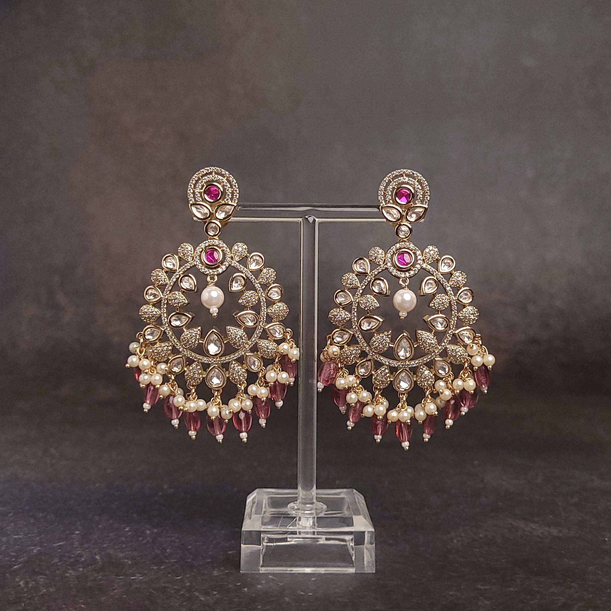 Chandbali Jhumka - Traditional Design - Ideal for Festivals