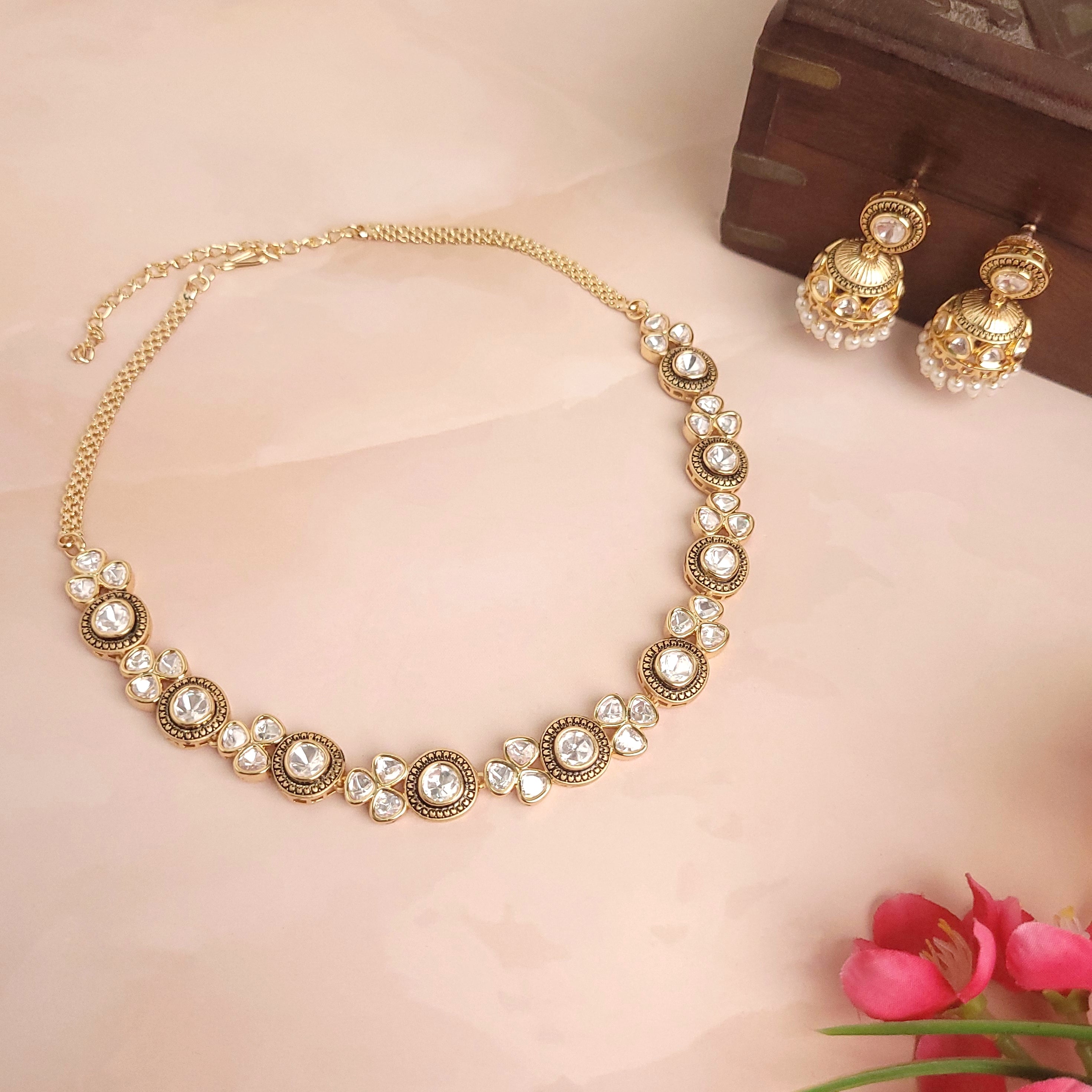 Kundan Stone - Artisan Craftsmanship with Timeless Elegance - Perfect for Celebrations